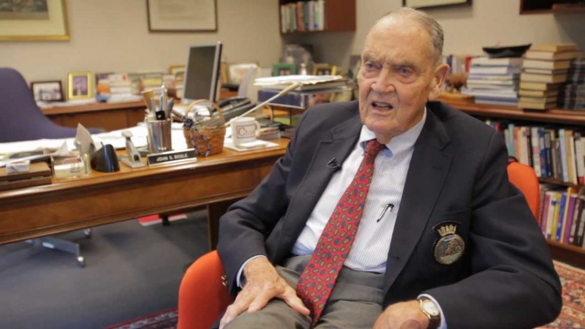 My personal debt of gratitude to Jack Bogle